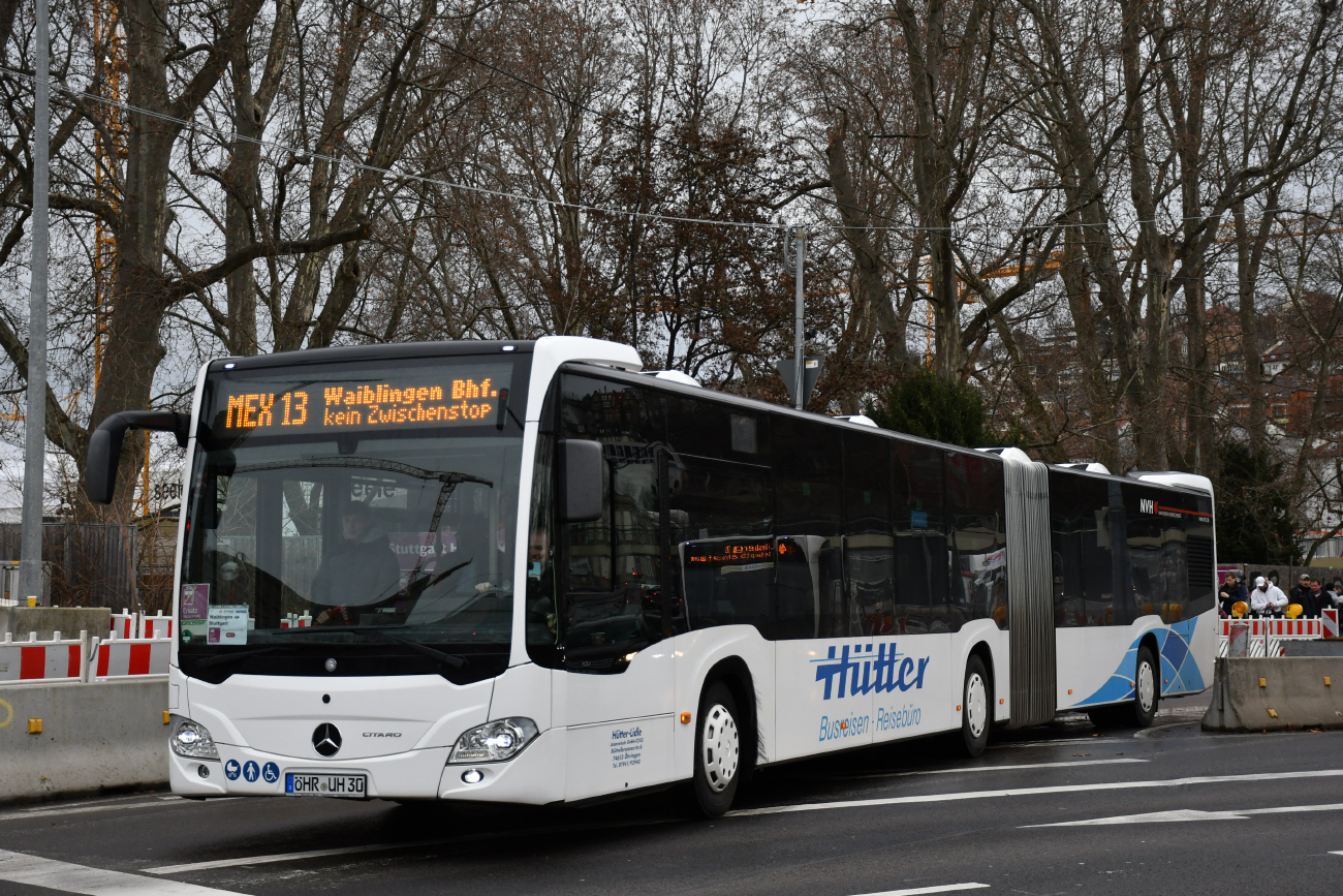 Künzelsau, Mercedes-Benz Citaro C2 G # ÖHR-UH 30; Stuttgart — EV Digitaler Knoten Stuttgart — 2024