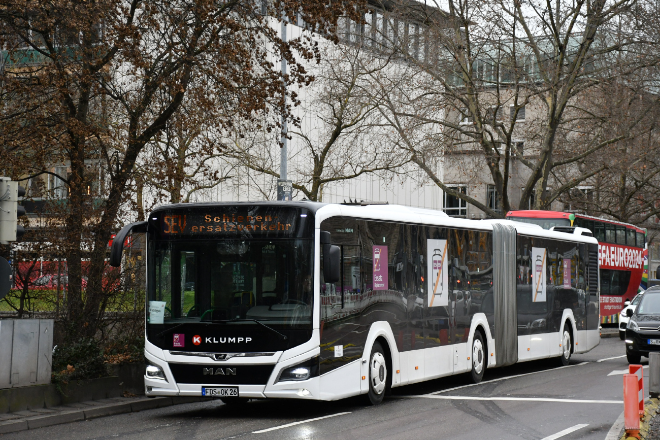 Фройденштадт, MAN 18C Lion's City NG360 EfficientHybrid № FDS-OK 26; Штутгарт — EV Digitaler Knoten Stuttgart — 2024