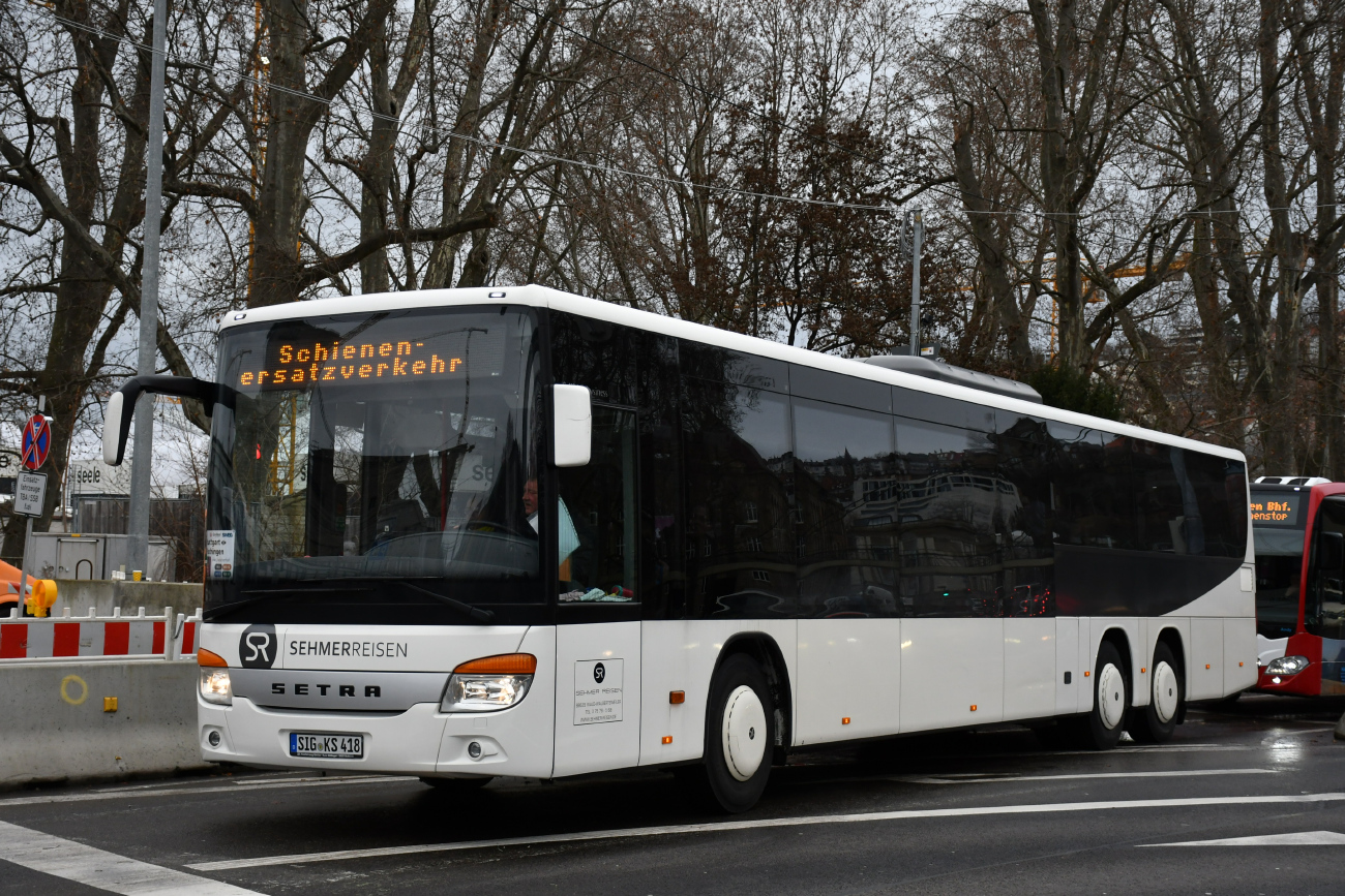 Sigmaringen, Setra S418LE business No. SIG-KS 418; Stuttgart — EV Digitaler Knoten Stuttgart — 2024