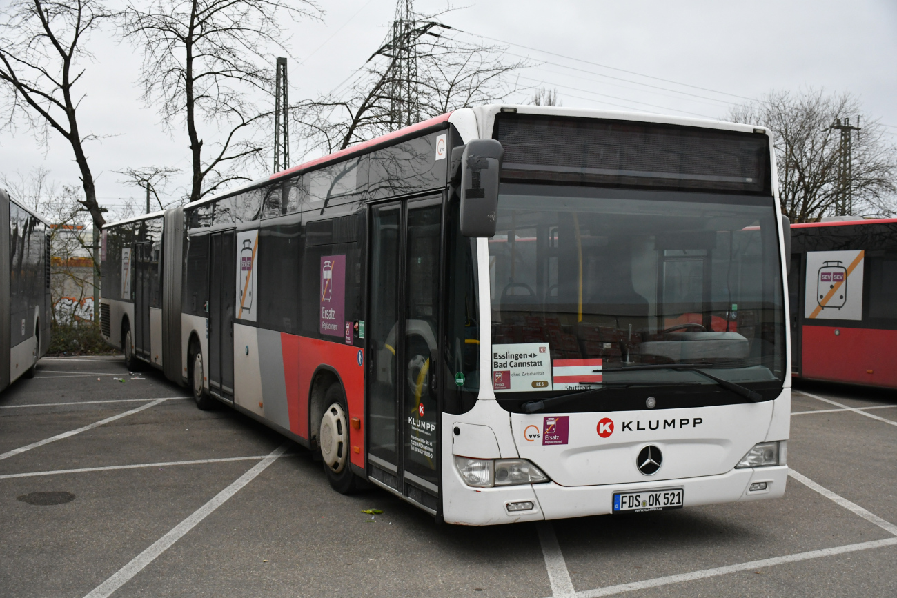 Freudenstadt, Mercedes-Benz O530 Citaro Facelift G # FDS-OK 521; Stuttgart — EV Digitaler Knoten Stuttgart — 2024