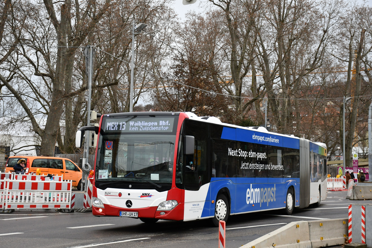 Künzelsau, Mercedes-Benz Citaro C2 G № ÖHR-UH 17; Stuttgart — EV Digitaler Knoten Stuttgart — 2024