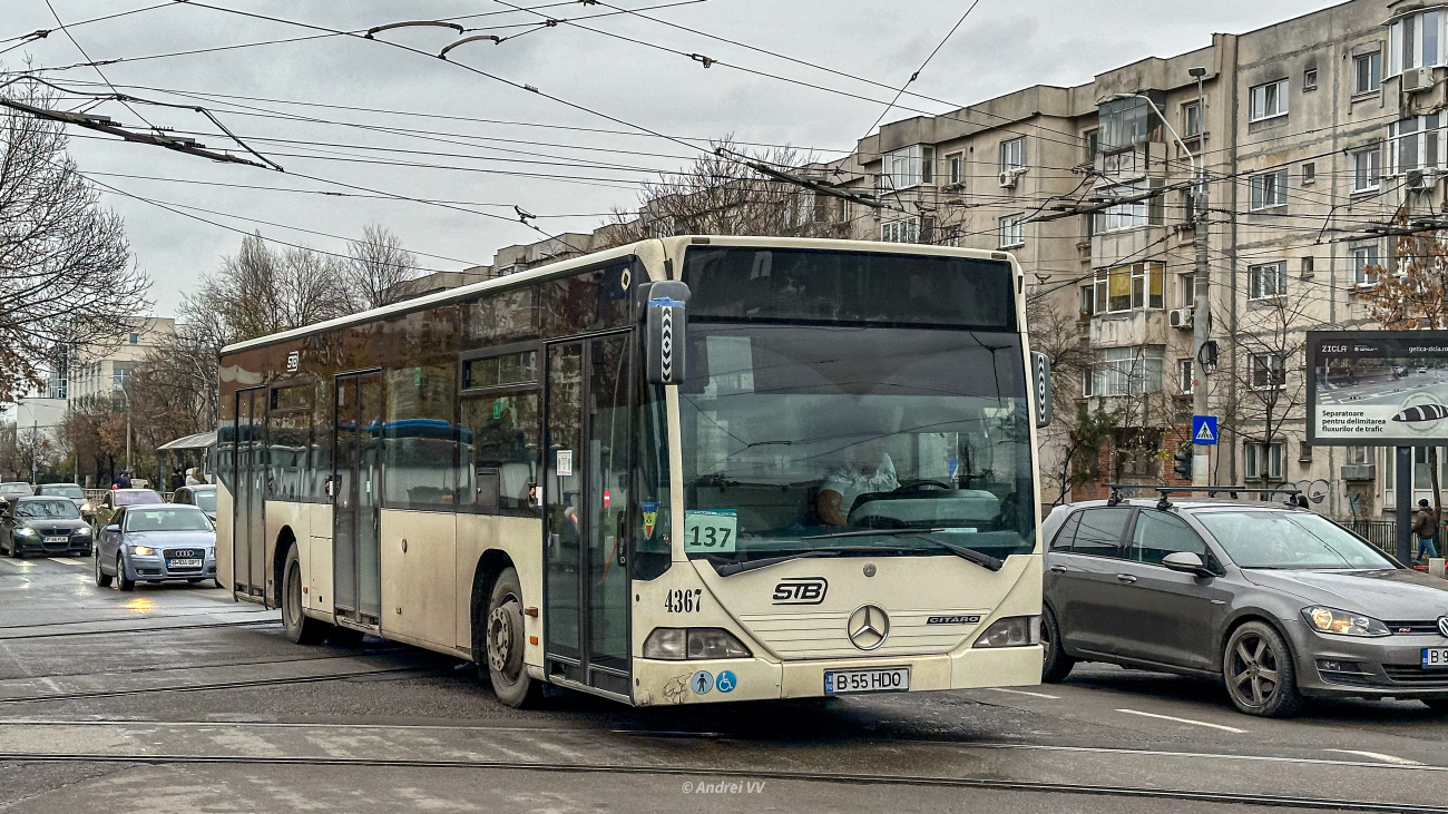 Бухарест, Mercedes-Benz O530 Citaro № 4367