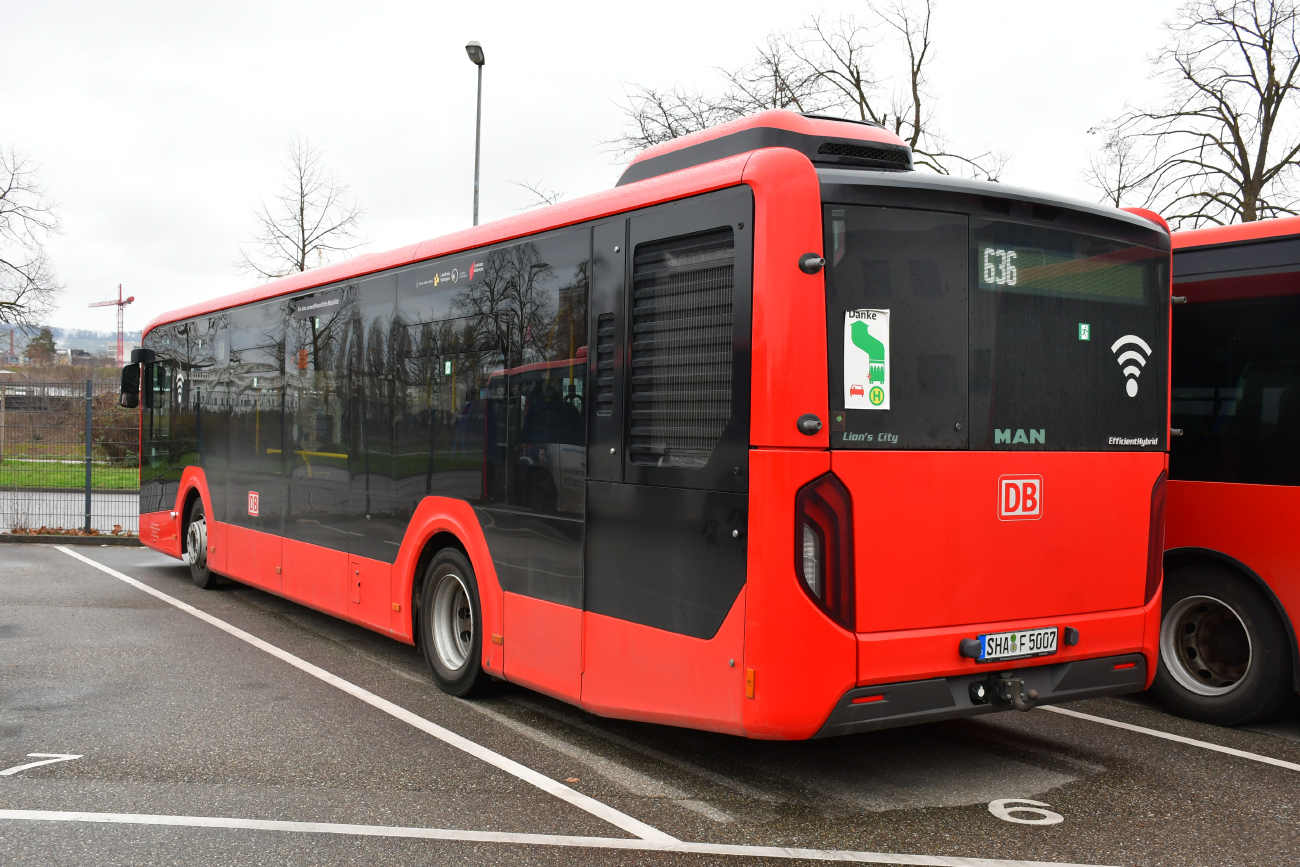 Schwäbisch Hall, MAN 12C Lion's City NL330 EfficientHybrid # 5007