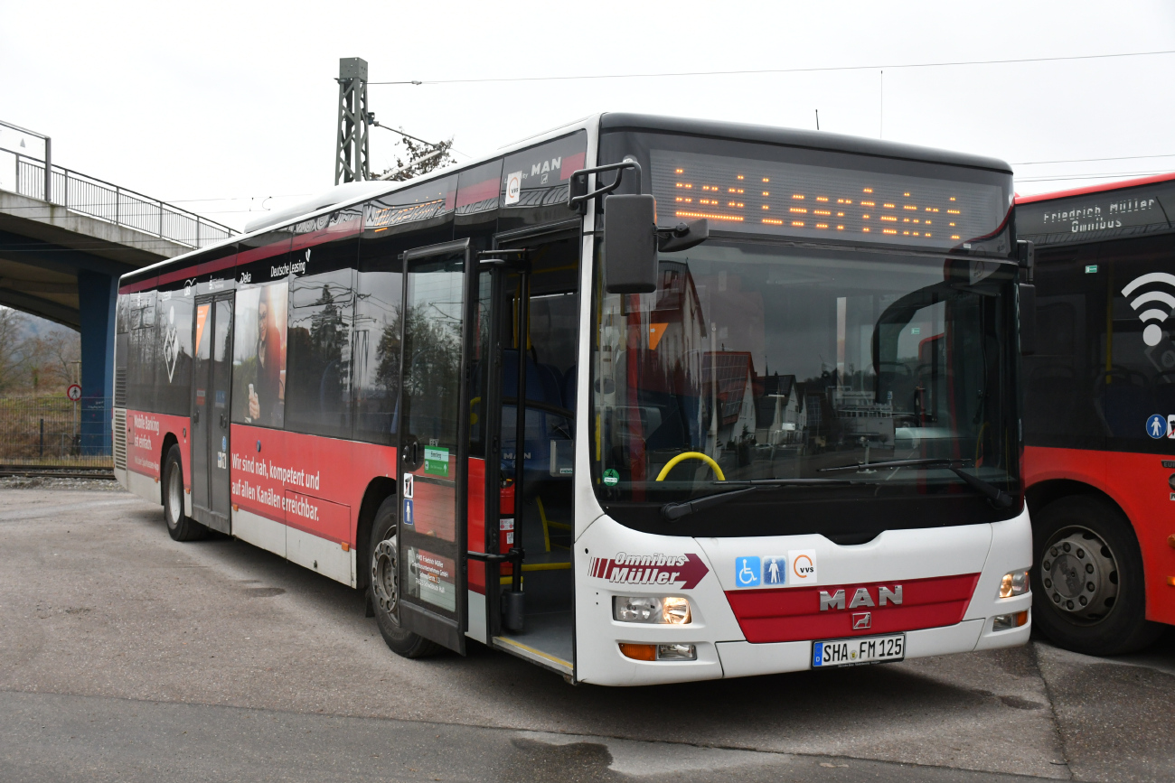 Schwäbisch Hall, MAN A20 Lion's City Ü NÜ323 # 125