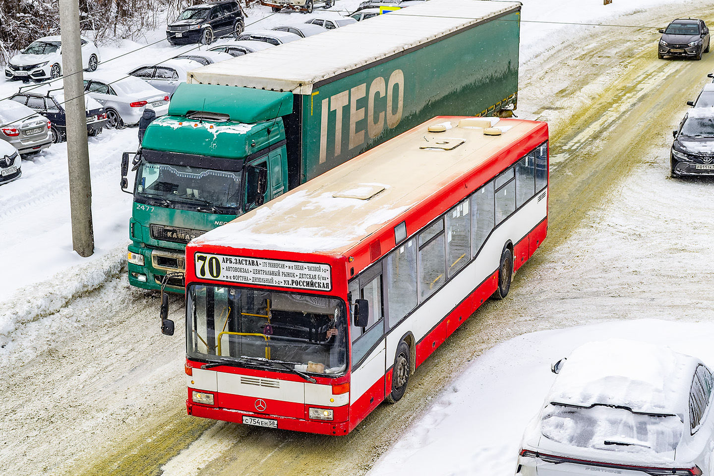 Penza, SAM (Mercedes-Benz O405N2) # С 754 ЕН 58