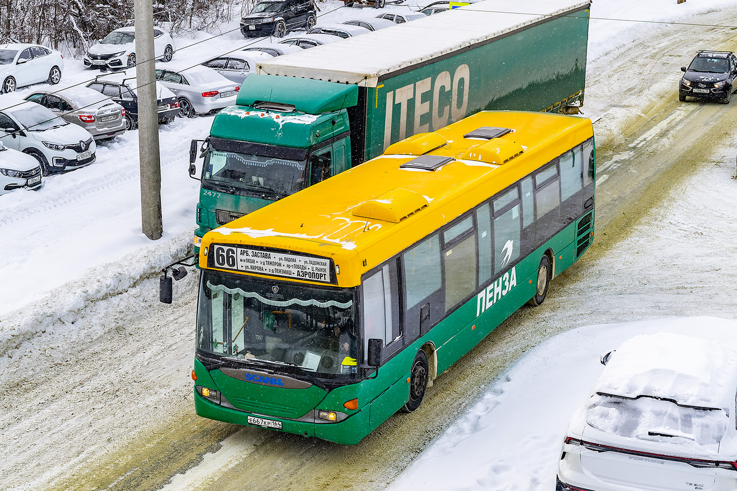 Penza, Scania OmniLink CL94UB 4X2LB # Е 667 КР 164