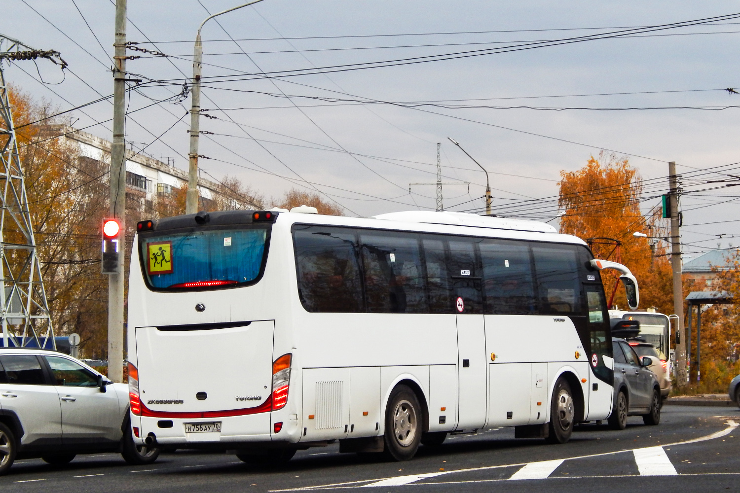 Tomsk, Yutong ZK6938HB9 # Н 756 АУ 70