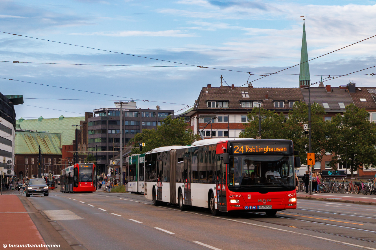 Bremen, MAN A23 Lion's City GL NG323 # 4576