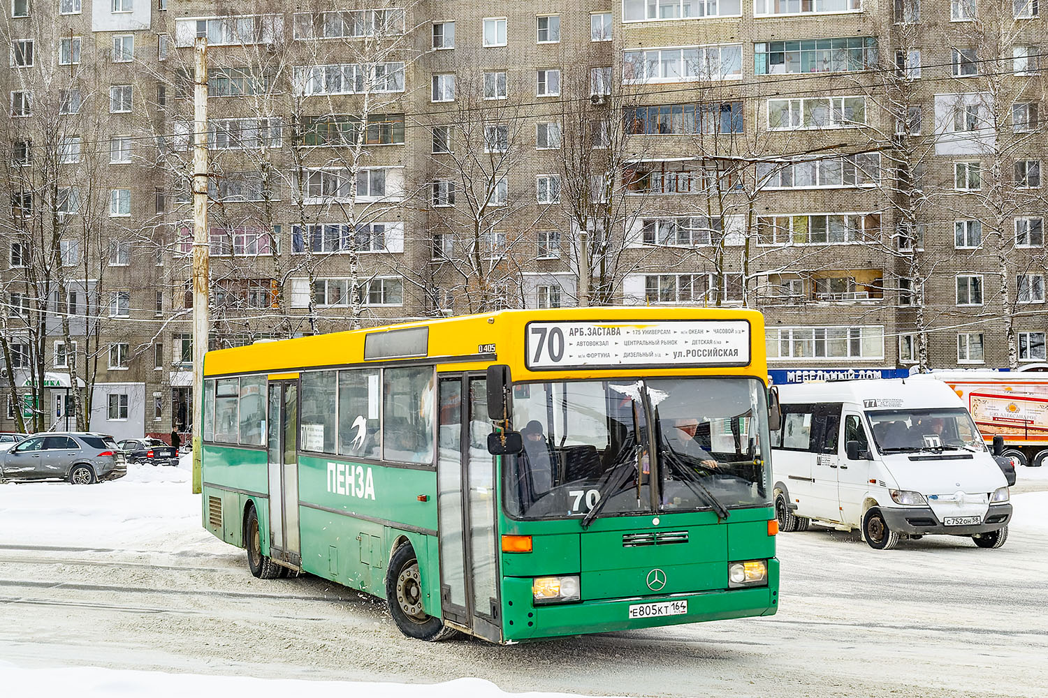 Penza, Mercedes-Benz O405 # Е 805 КТ 164