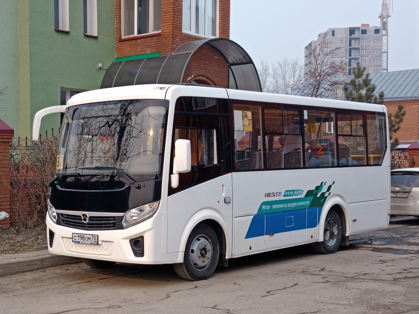 Tomsk, PAZ-320435-04 "Vector Next" (3204ND, 3204NS) nr. С 198 ОМ 70