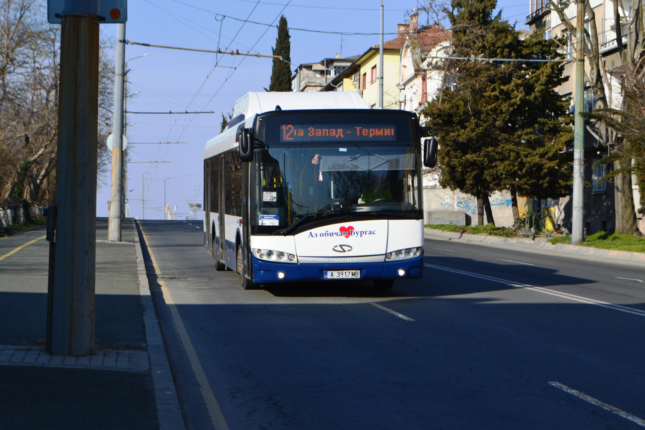 Burgas, Solaris Urbino III 12 CNG č. А 3917 МВ