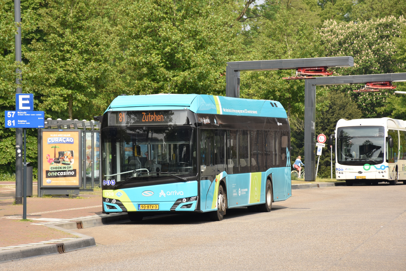 Arnhem, Solaris Urbino IV 12 hydrogen # 1308