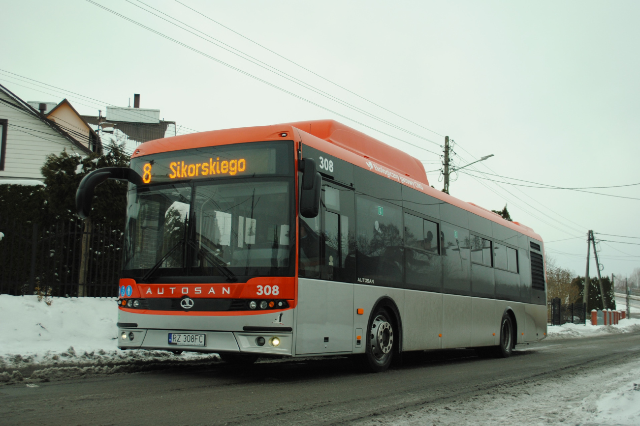 Rzeszów, Autosan Sancity M12LF CNG № 308