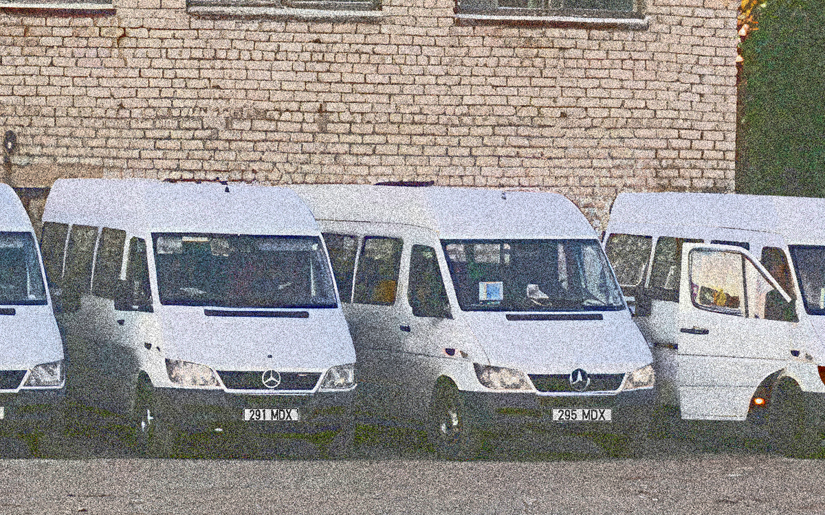 Kohtla-Järve, Silwi (Mercedes-Benz Sprinter 313CDI) č. 291 MDX