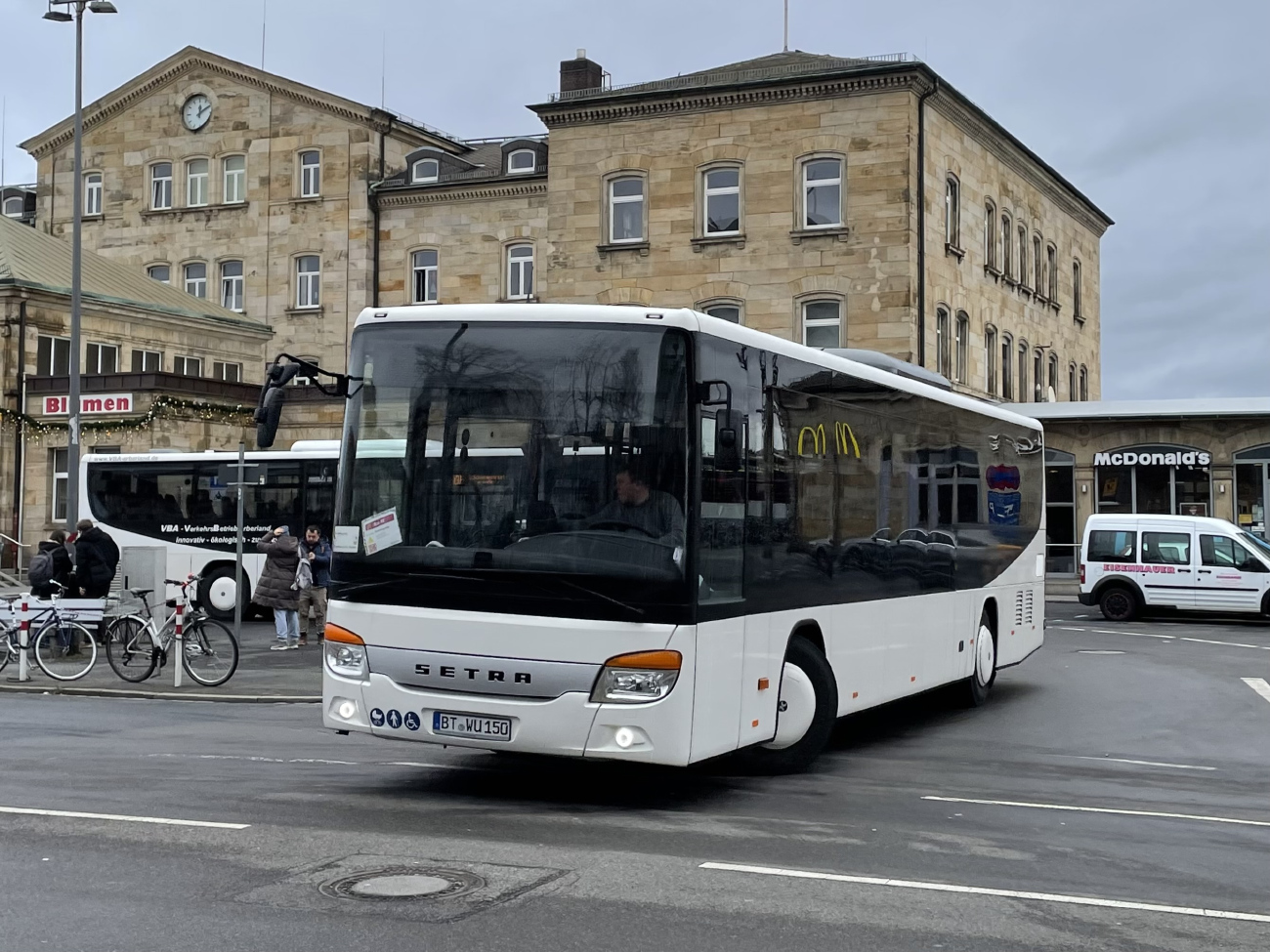 Bayreuth, Setra S415LE business # BT-WU 150; Bamberg — Schienenersatzverkehr Bamberg — Erlangen — Nürnberg Hbf, 09.12.2023 — 17.12.2023