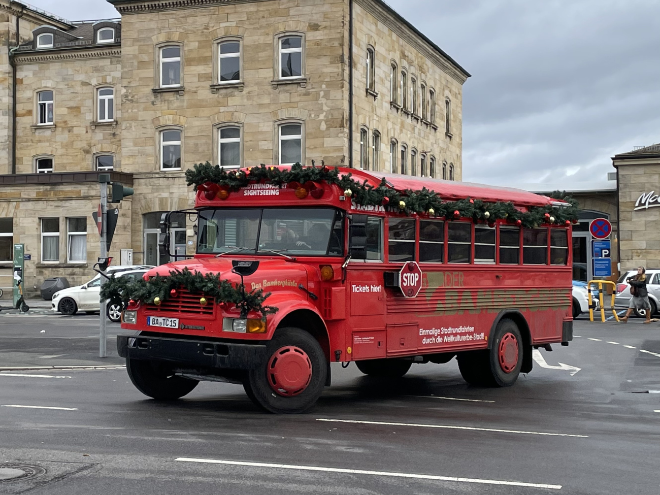 Bamberg, Sightseeing buses and road trains # BA-TC 15