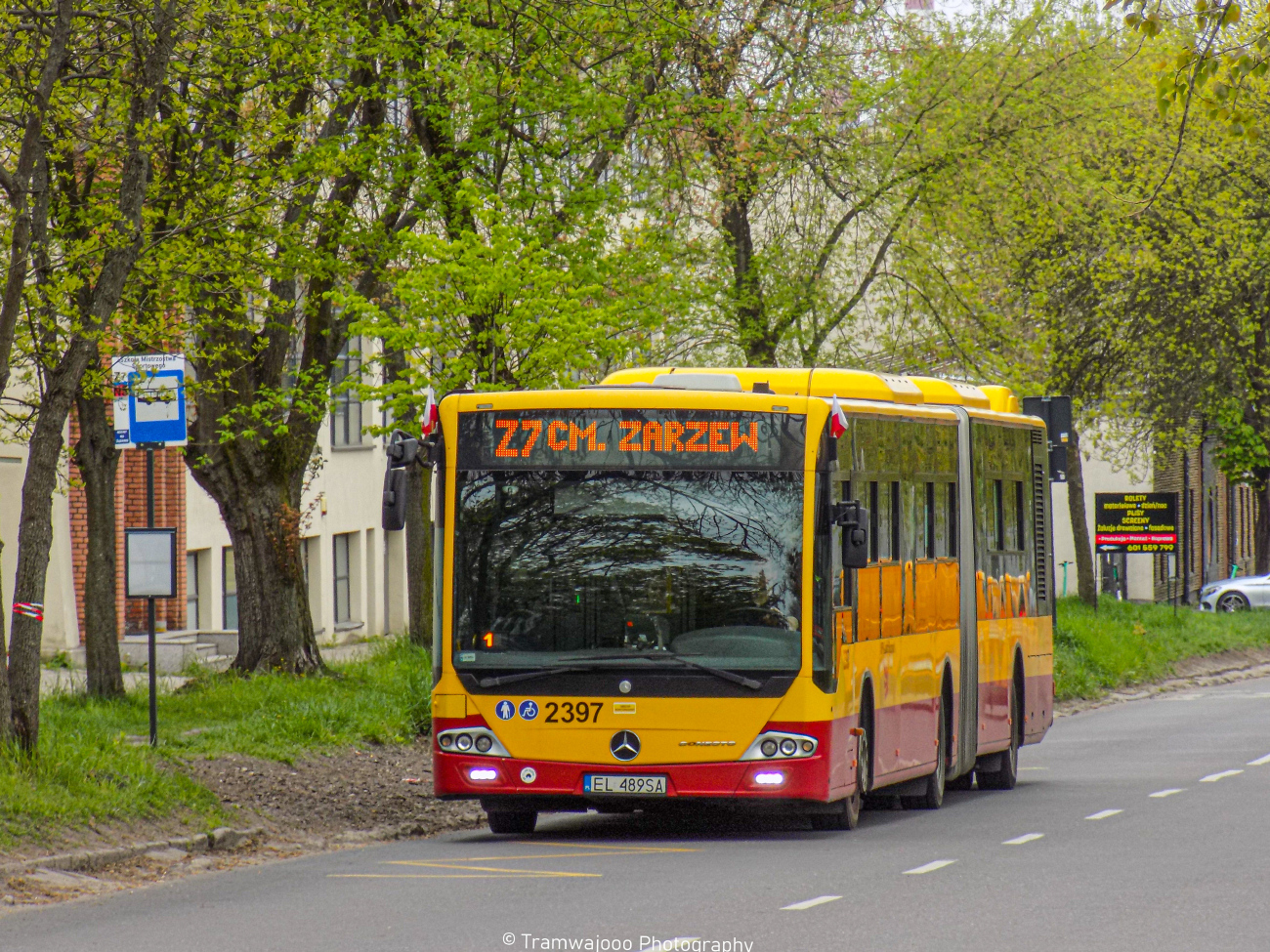 Łódź, Mercedes-Benz Conecto II G # 2397