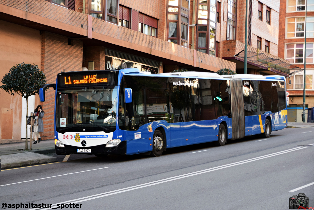 Oviedo, Mercedes-Benz Citaro C2 G # 3635