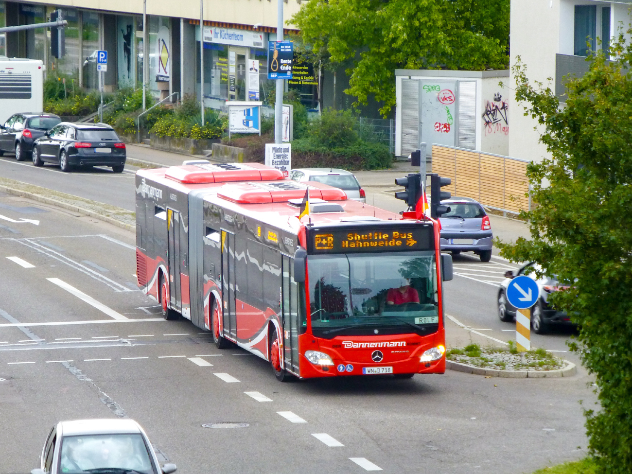 Waiblingen, Mercedes-Benz Citaro C2 G # WN-D 718