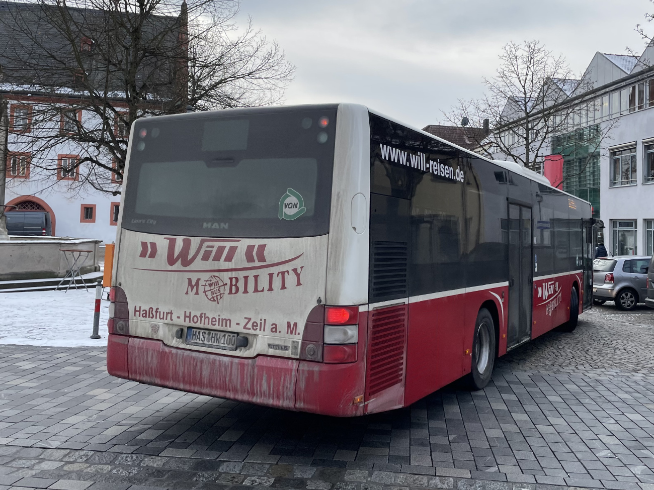 Haßfurt, MAN A21 Lion's City NL323 # HAS-HW 100; Haßfurt — Linienbündel 3 — Will Reisen