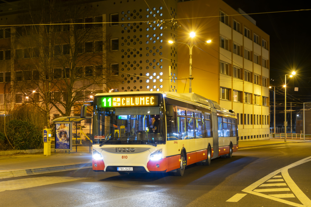 Ústí nad Labem, IVECO Urbanway 18M CNG Nr. 810