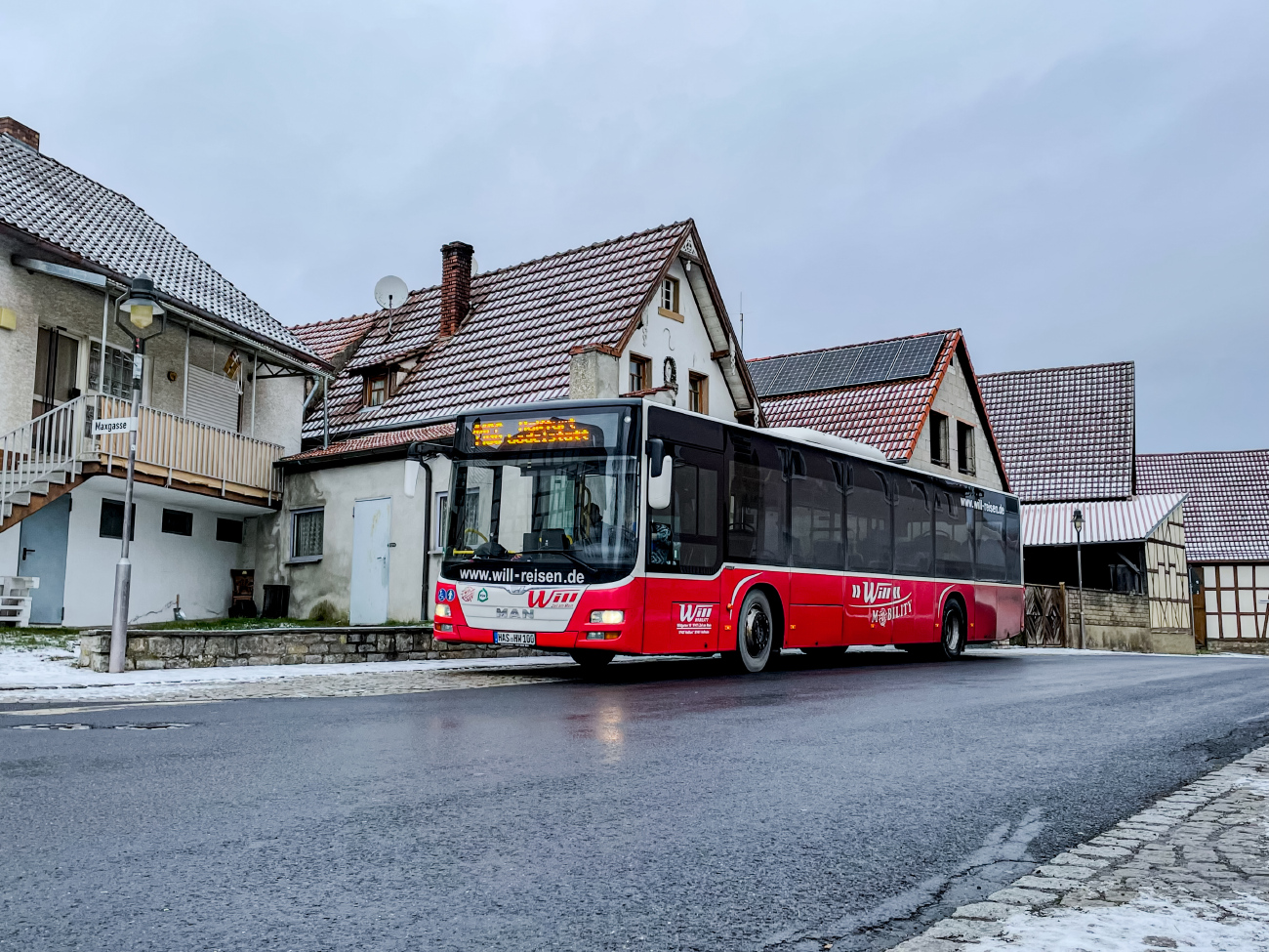 Haßfurt, MAN A21 Lion's City NL323 # HAS-HW 100; Haßfurt — Linienbündel 3 — Will Reisen