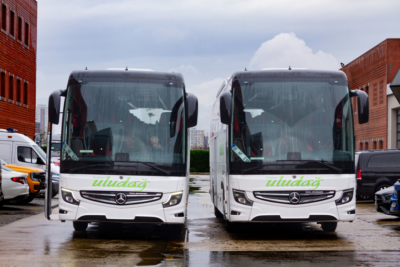 Balıkesir, Mercedes-Benz Tourismo 16RHD-III M/2 # 10 HF 610; Balıkesir, Mercedes-Benz Tourismo 16RHD-III M/2 # 10 HF 627