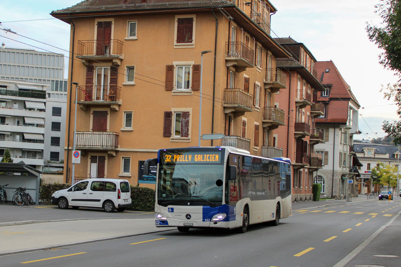 Lausanne, Mercedes-Benz Citaro C2 # 422