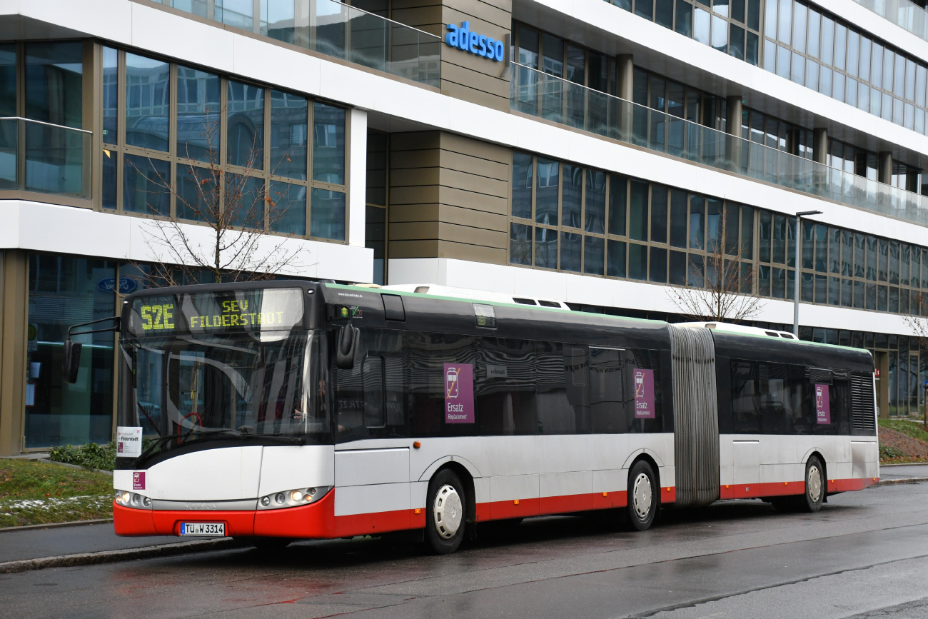 Тюбинген, Solaris Urbino III 18 № TÜ-W 3314; Штутгарт — EV Digitaler Knoten Stuttgart — 2024