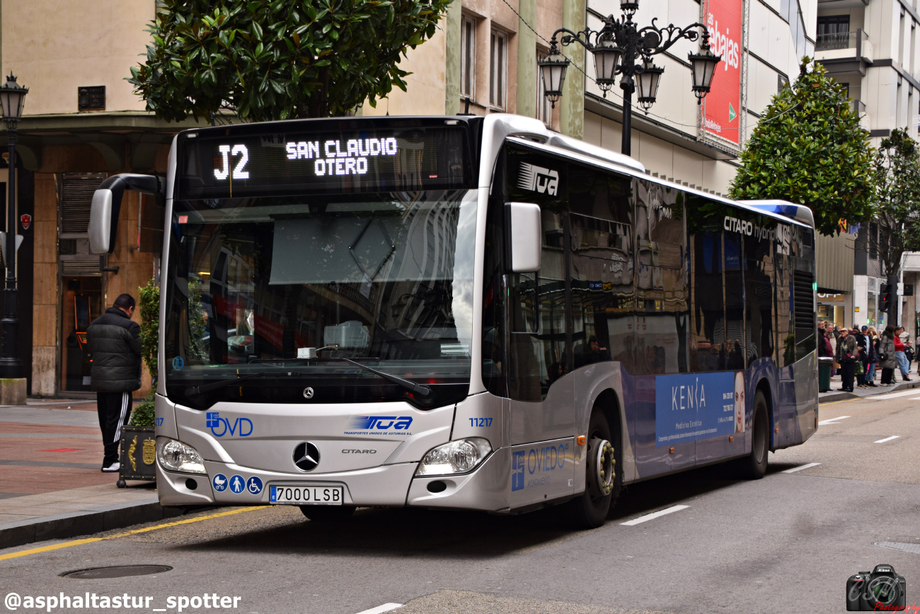 Oviedo, Mercedes-Benz Citaro C2 Hybrid №: 11217