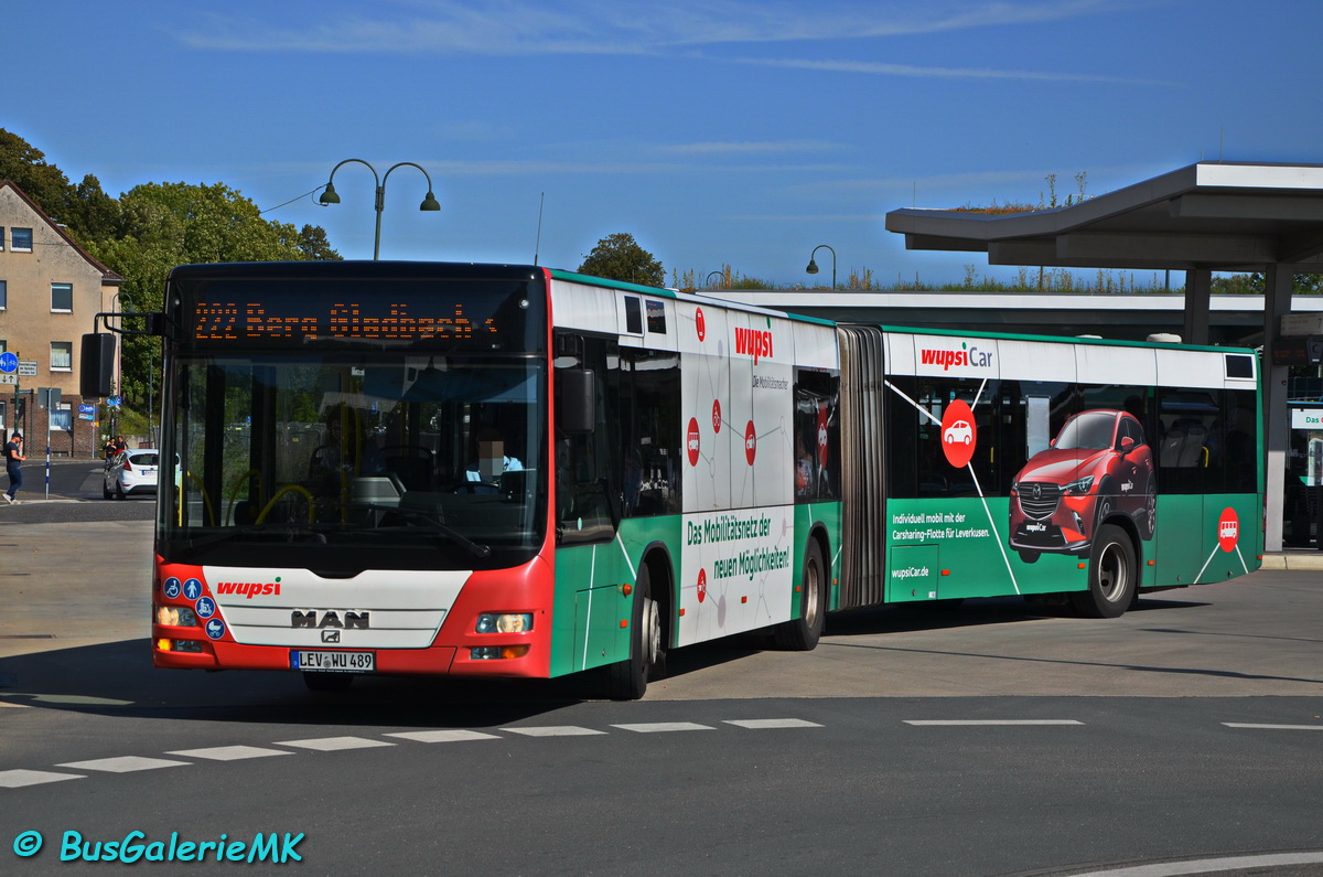 Leverkusen, MAN A23 Lion's City G NG323 # 489