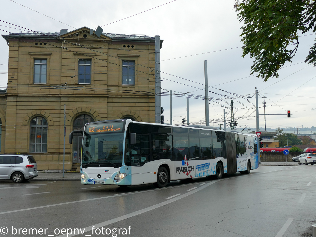 Esslingen am Neckar, Mercedes-Benz Citaro C2 GÜ # 143