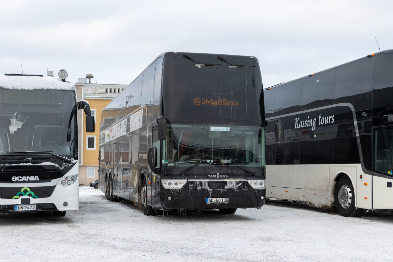 Aachen, Van Hool TDX27 Astromega # AC-WO 130