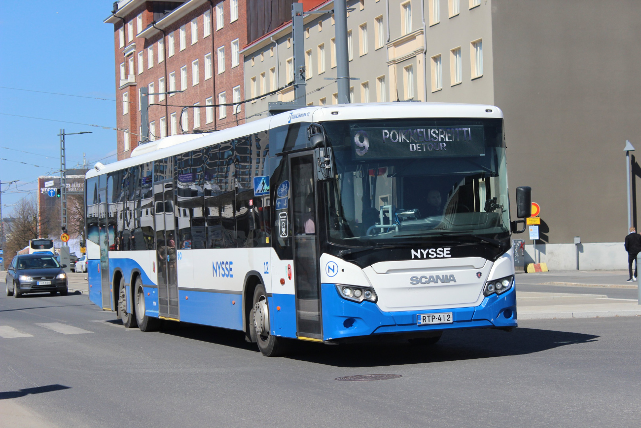 Tampere, Scania Citywide LE Suburban # 12