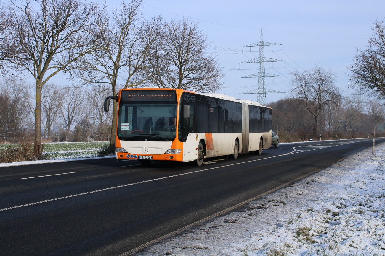 Heidelberg, Mercedes-Benz O530 Citaro Facelift G # HD-RL 905; Frankfurt am Main — EV Generalsanierung Riedbahn 2024