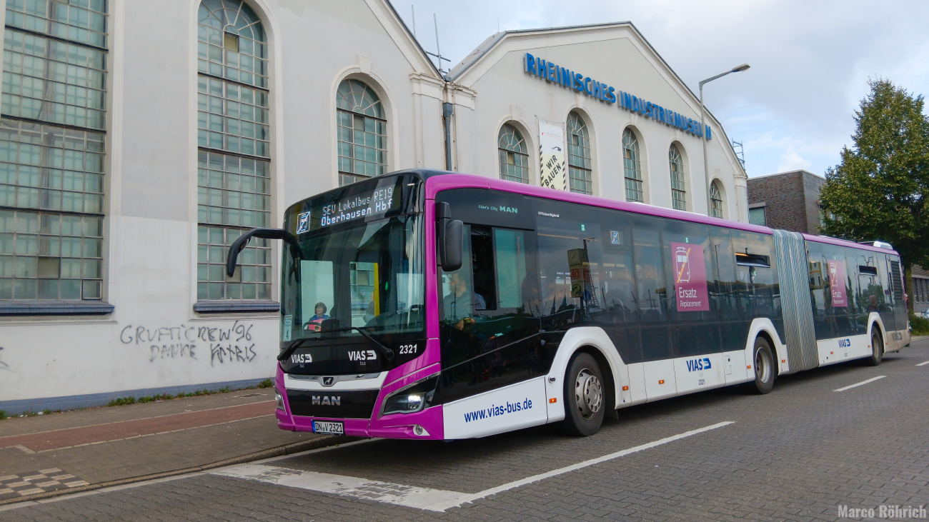 Düren, MAN 18C Lion's City NG360 EfficientHybrid # 2321