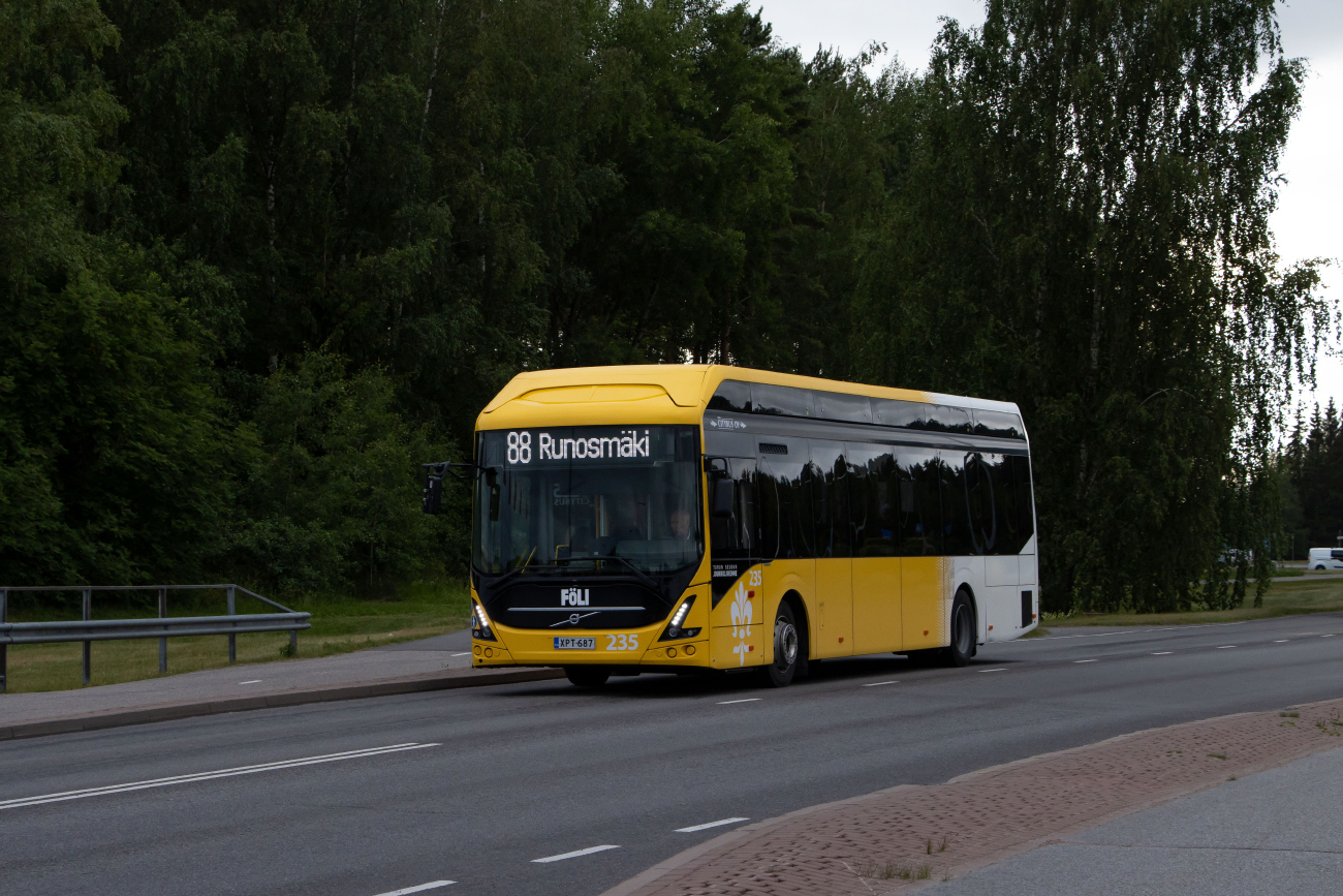 Turku, Volvo 7900 Electric # 235
