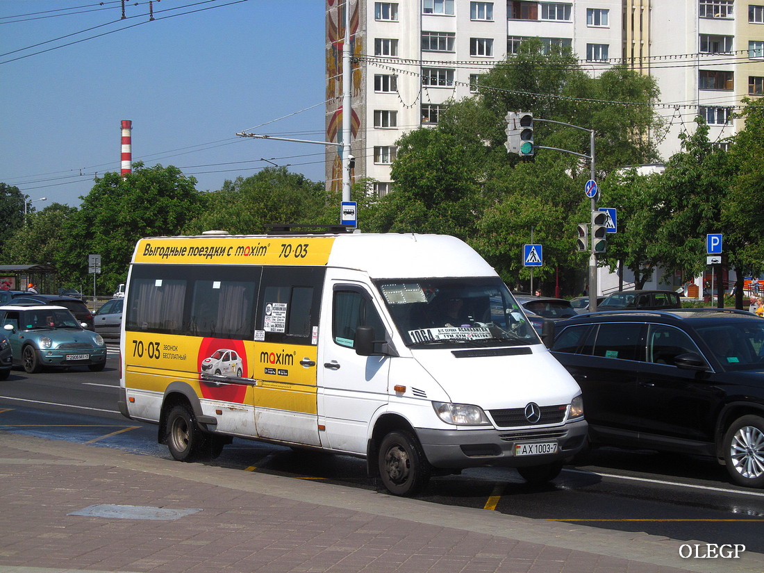 Minsk, Mercedes-Benz Sprinter Nr. АХ 1003-7