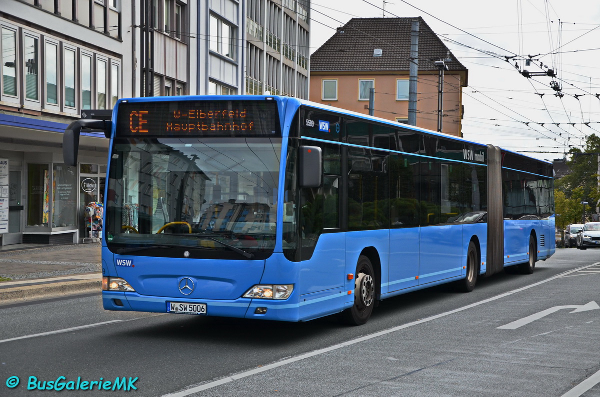 Wuppertal, Mercedes-Benz O530 Citaro Facelift G # 5589