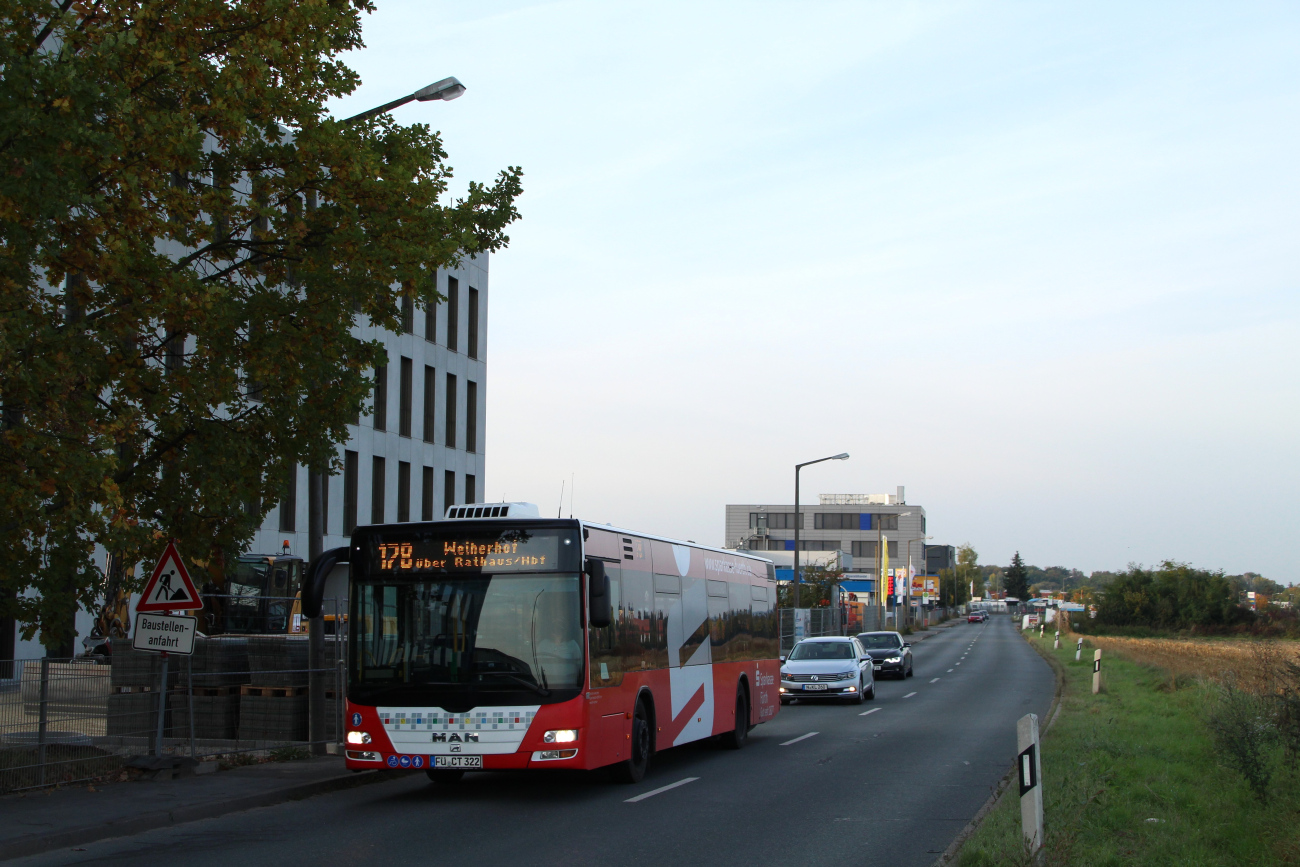 Fürth, MAN A21 Lion's City NL363 # 322