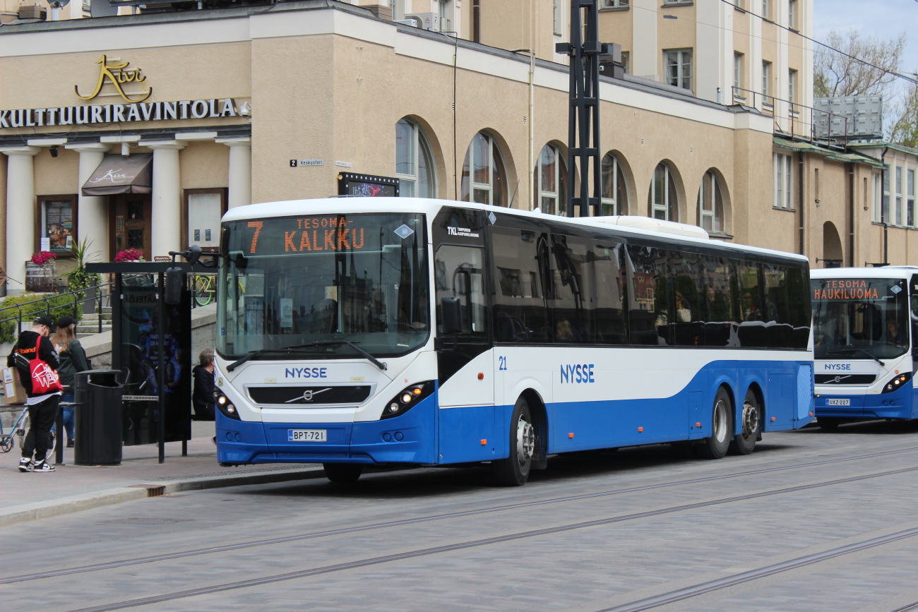 Tampere, Volvo 8900LE 14.8m nr. 21
