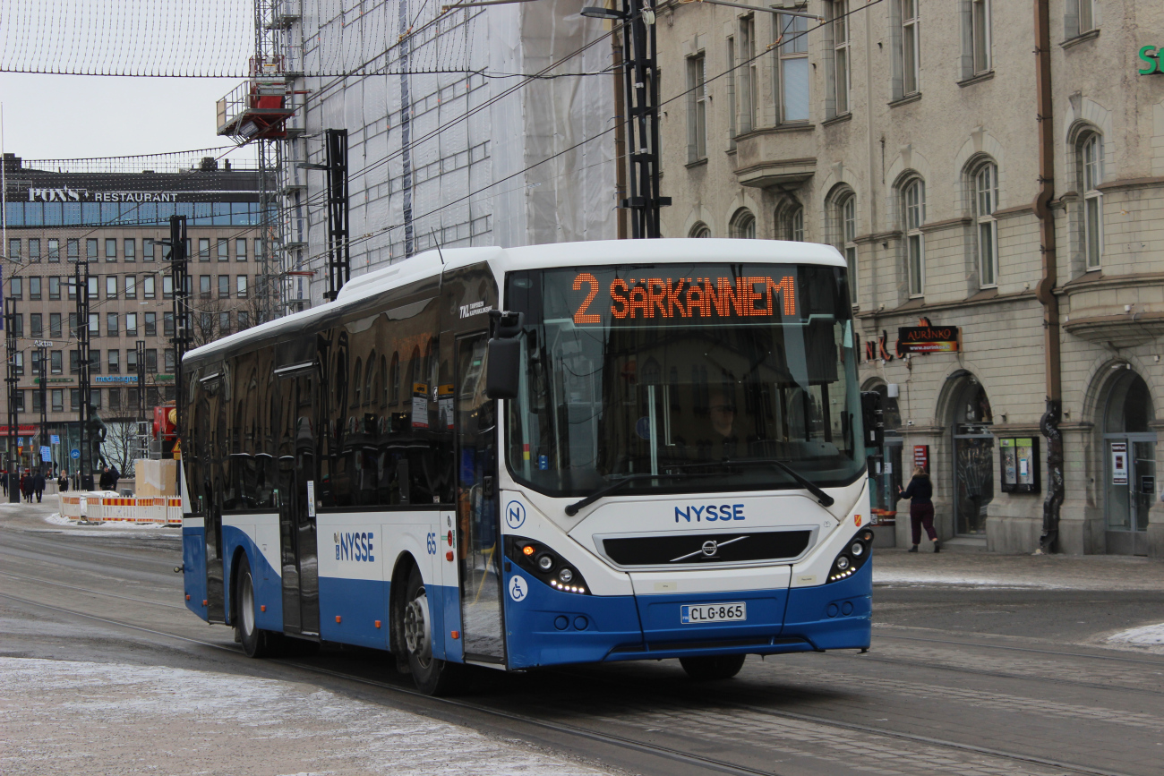 Tampere, Volvo 8900LE 12.1m # 65
