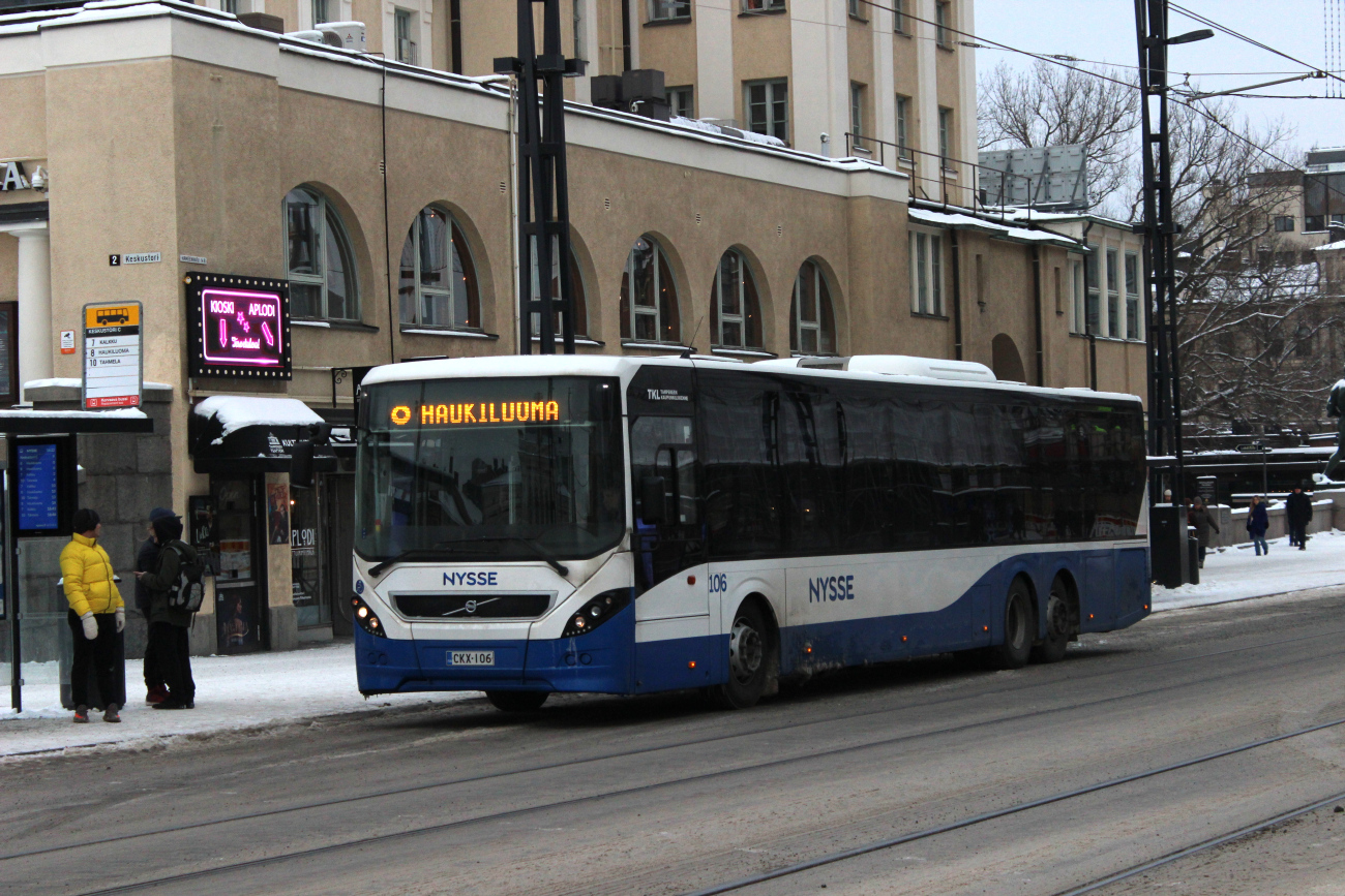 Tampere, Volvo 8900LE 14.8m # 106