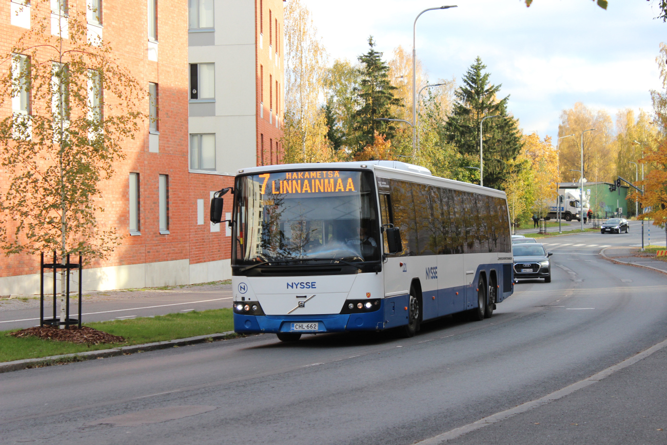 Tampere, Volvo 8700LE # 121