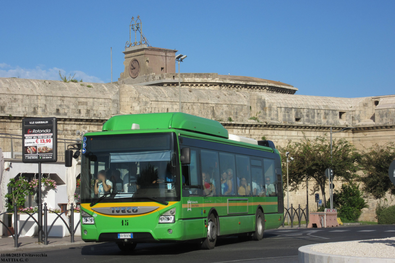 Rome, IVECO Urbanway 10.5M CNG # 15