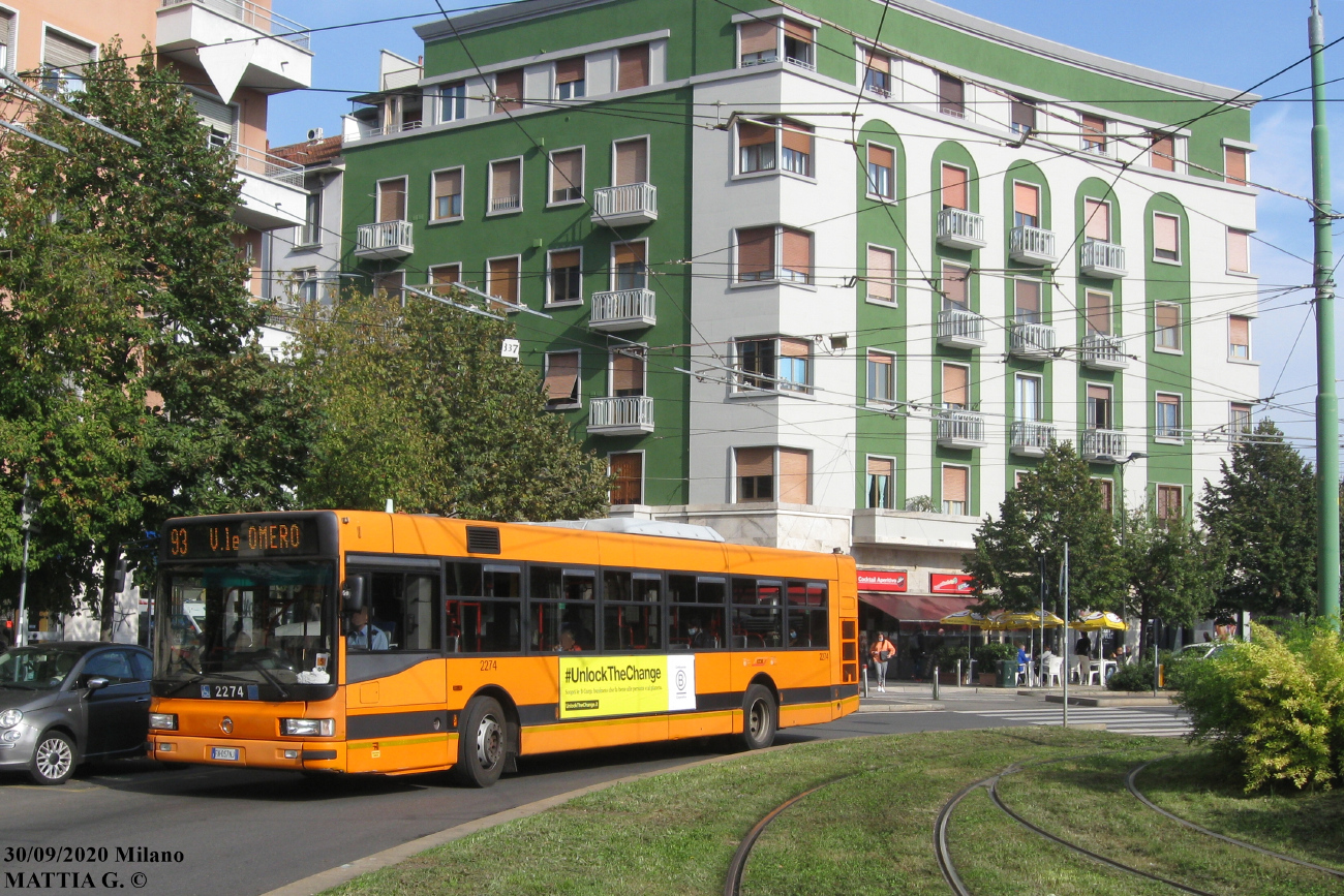 Milan, Irisbus CityClass 491E.12.29 # 2274