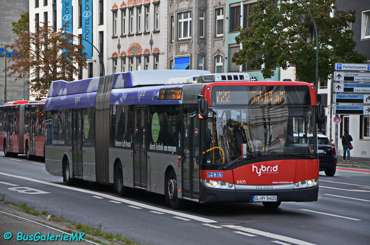 Düsseldorf, Solaris Urbino III 18 Hybrid č. 8405