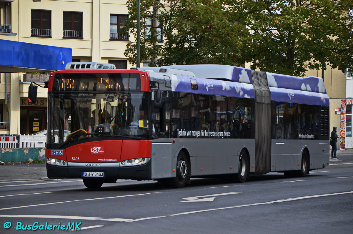 Düsseldorf, Solaris Urbino III 18 Hybrid # 8403