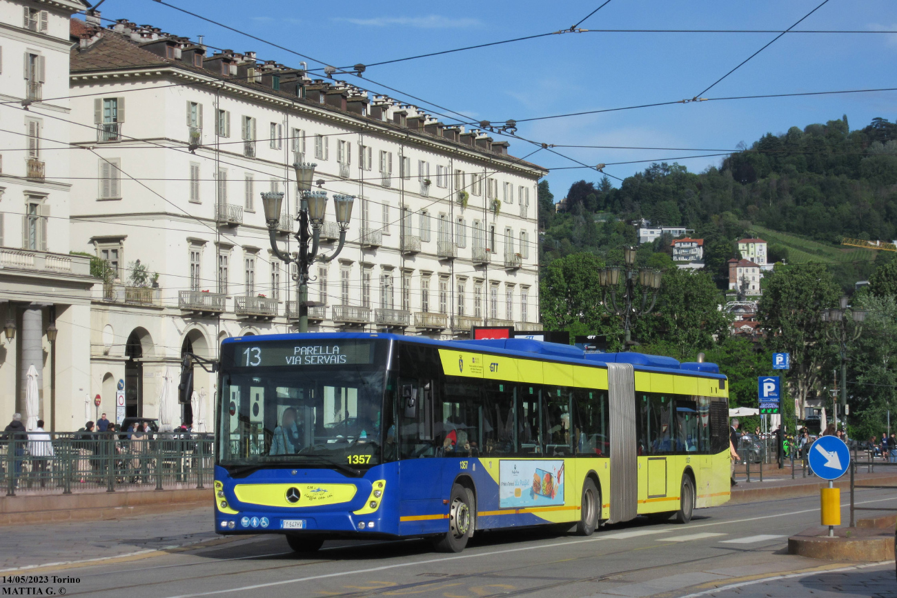 Turin, Mercedes-Benz Conecto III G # 1357
