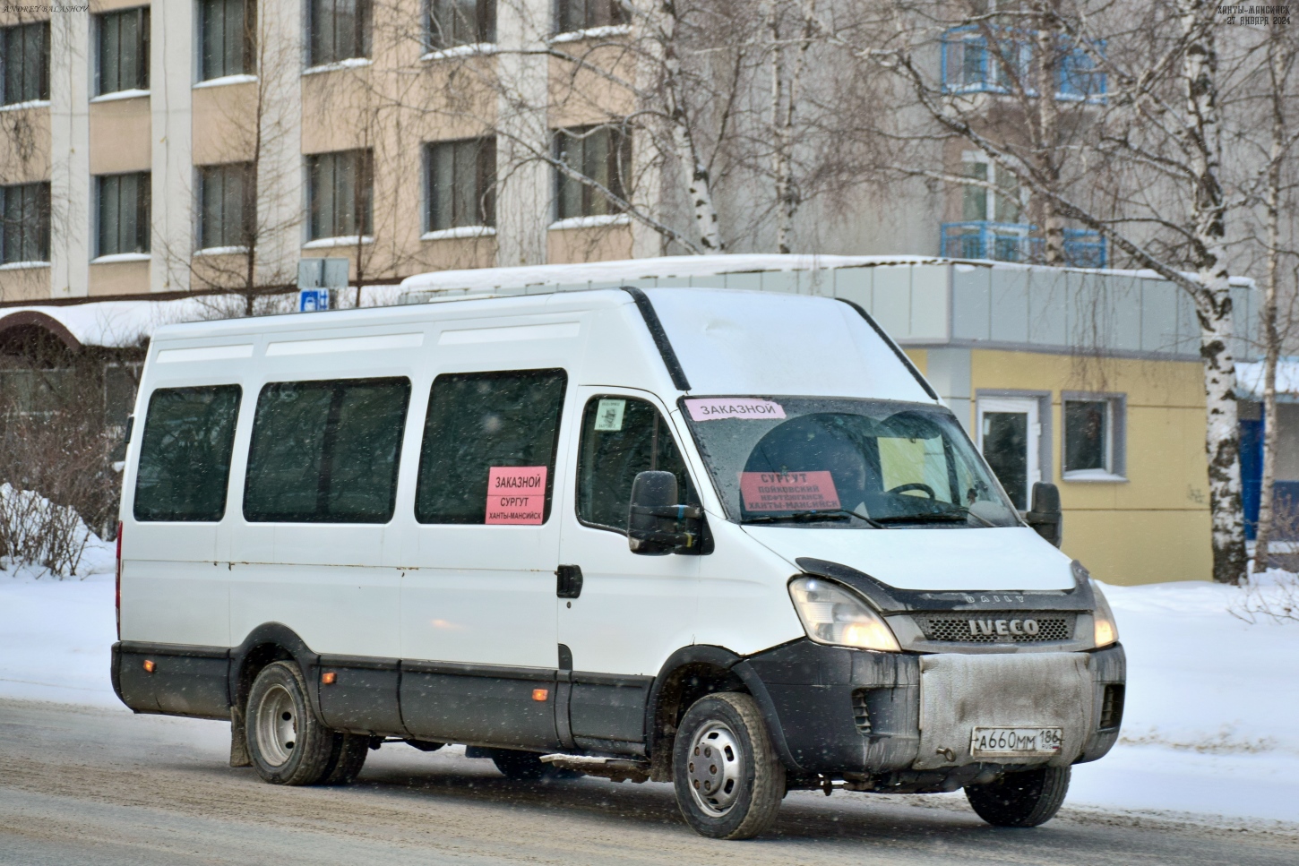 Khanty-Mansiysk, Sofia (IVECO Daily 50C15V) # А 660 ММ 186